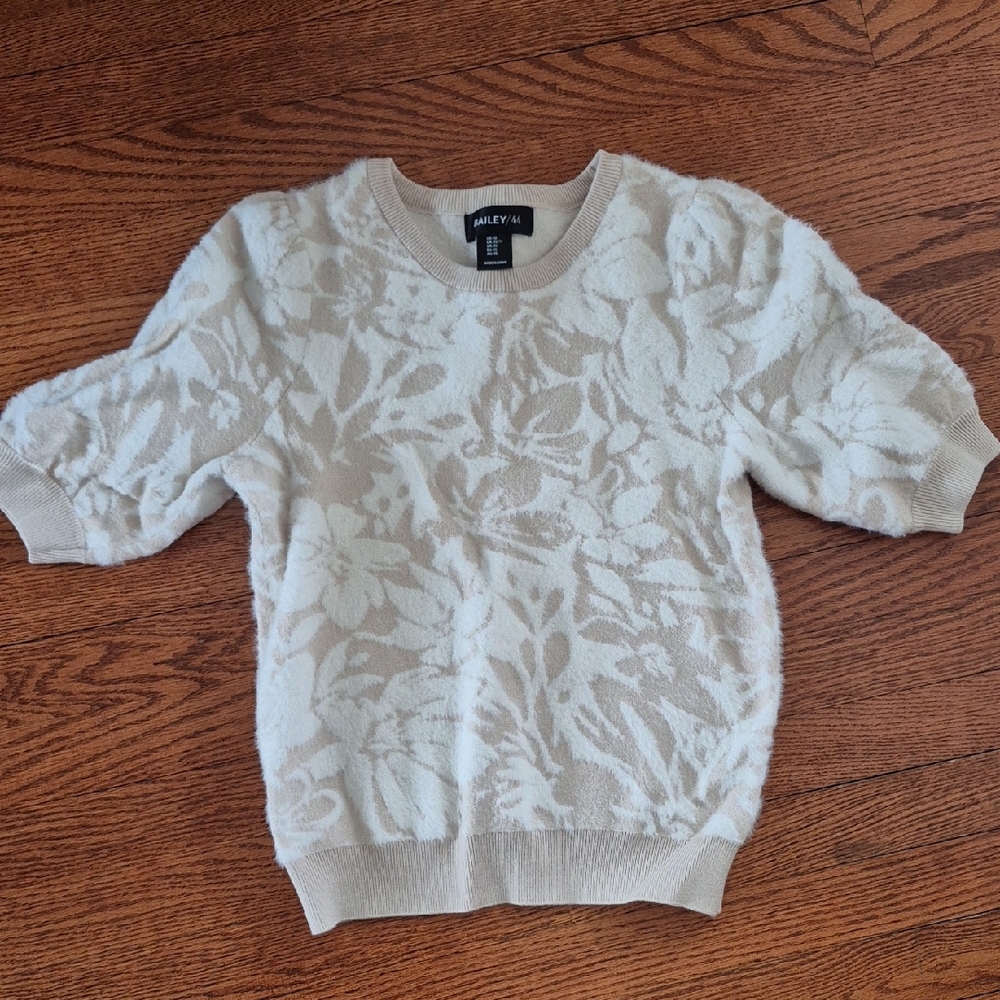 Bailey 44 Cream Floral Women's Sweater